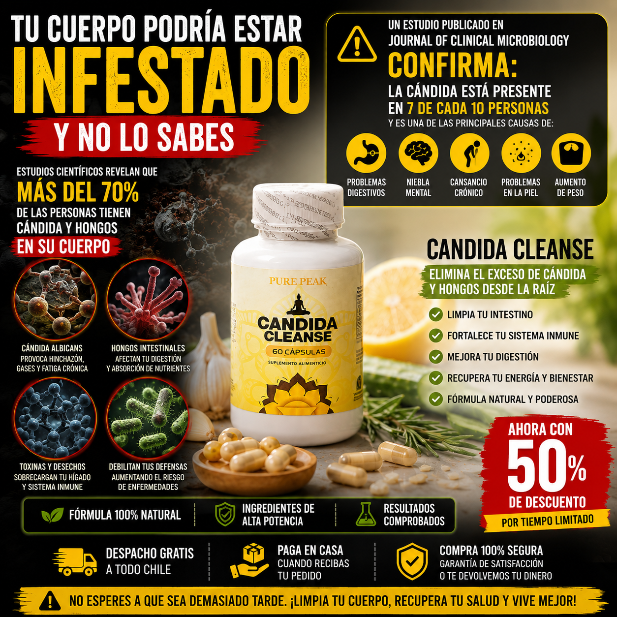 CANDIDA CLEANSE™ - Ligereza, Equilibrio y Comodidad