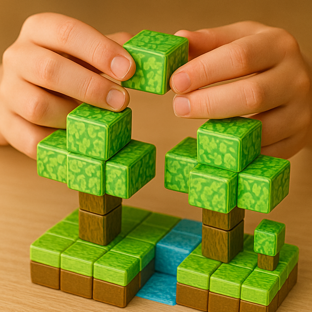 BLOQUES MANGNETICOS PREMIUM 28 PIEZAS - Creatividad sin Limites