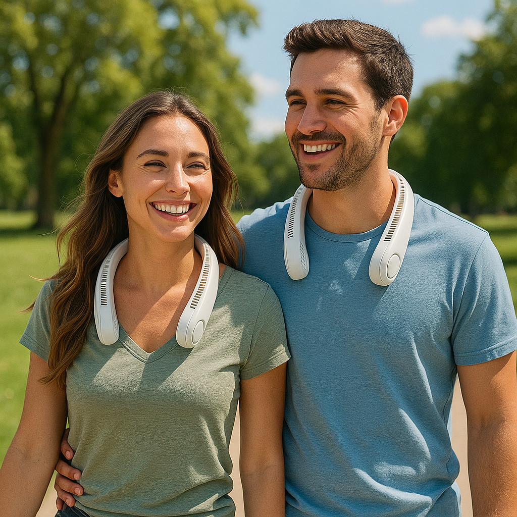 POLAR BREEZE NECK ™  - Refrescante Ventilador de Cuello