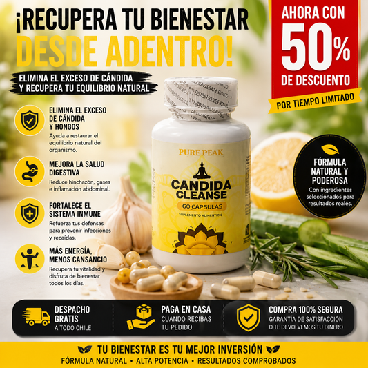 CANDIDA CLEANSE™ - Ligereza, Equilibrio y Comodidad