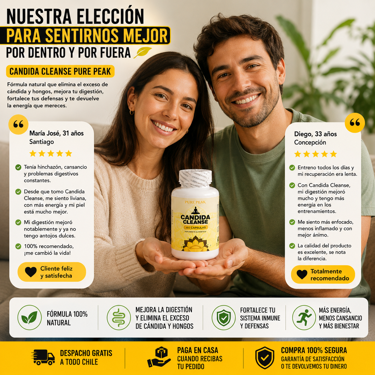 CANDIDA CLEANSE™ - Ligereza, Equilibrio y Comodidad