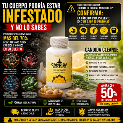 CANDIDA CLEANSE™ - Ligereza, Equilibrio y Comodidad