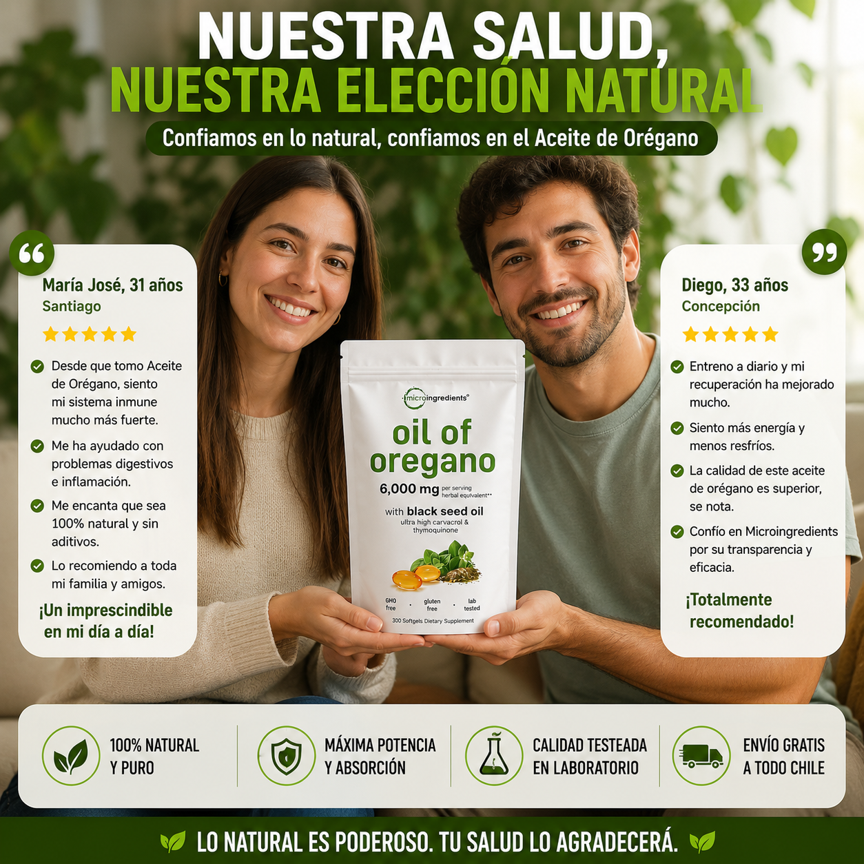 ACEITE DE OREGANO - El Antibiotico Natural Más Fuerte !