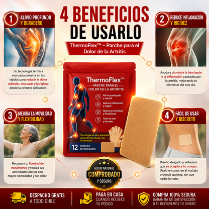 ThermoFlex™- Adios al Dolor de la Artritis (12PCS)
