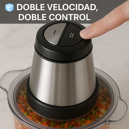 PICADOR ELECTRICO 2 LITROS - Pica, Mezcla y Crea Sabores