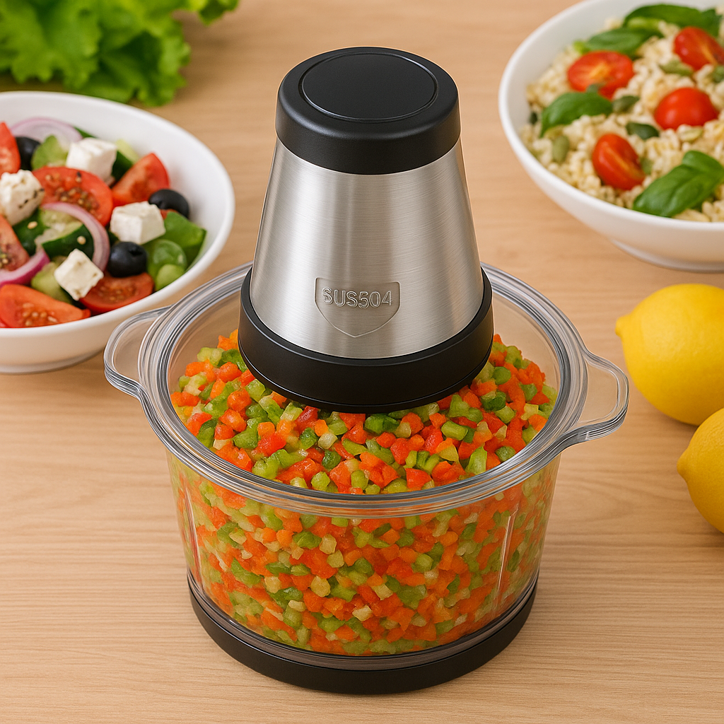 PICADOR ELECTRICO 2 LITROS - Pica, Mezcla y Crea Sabores