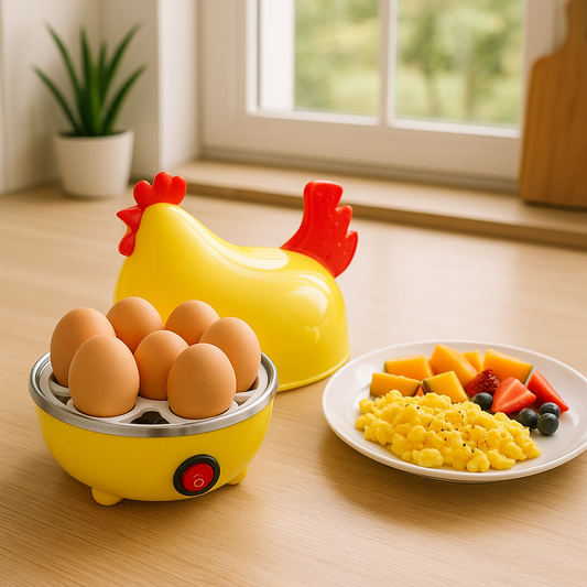 HERVIDOR ELECTRICO DE HUEVOS - Prepara tu desayuno en Minutos