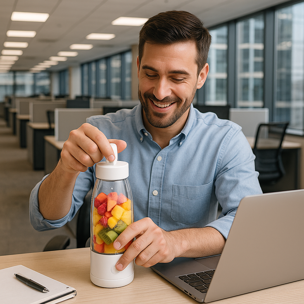 LICUADORA PORTATIL - Prepara tus Batidos Frescos