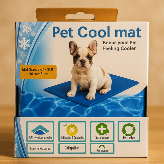 MANTA DE GEL FRIO PARA MASCOTAS -Por un Verano Sin Calor