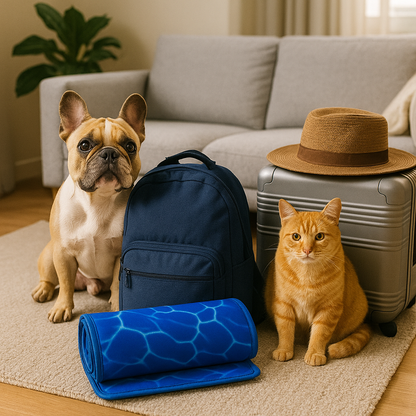 MANTA DE GEL FRIO PARA MASCOTAS -Por un Verano Sin Calor