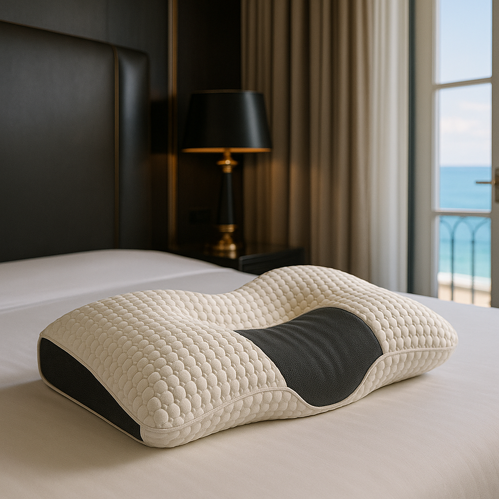 ALMOHADA DE ALIVIO CERVICAL - Por un Descanso Saludable