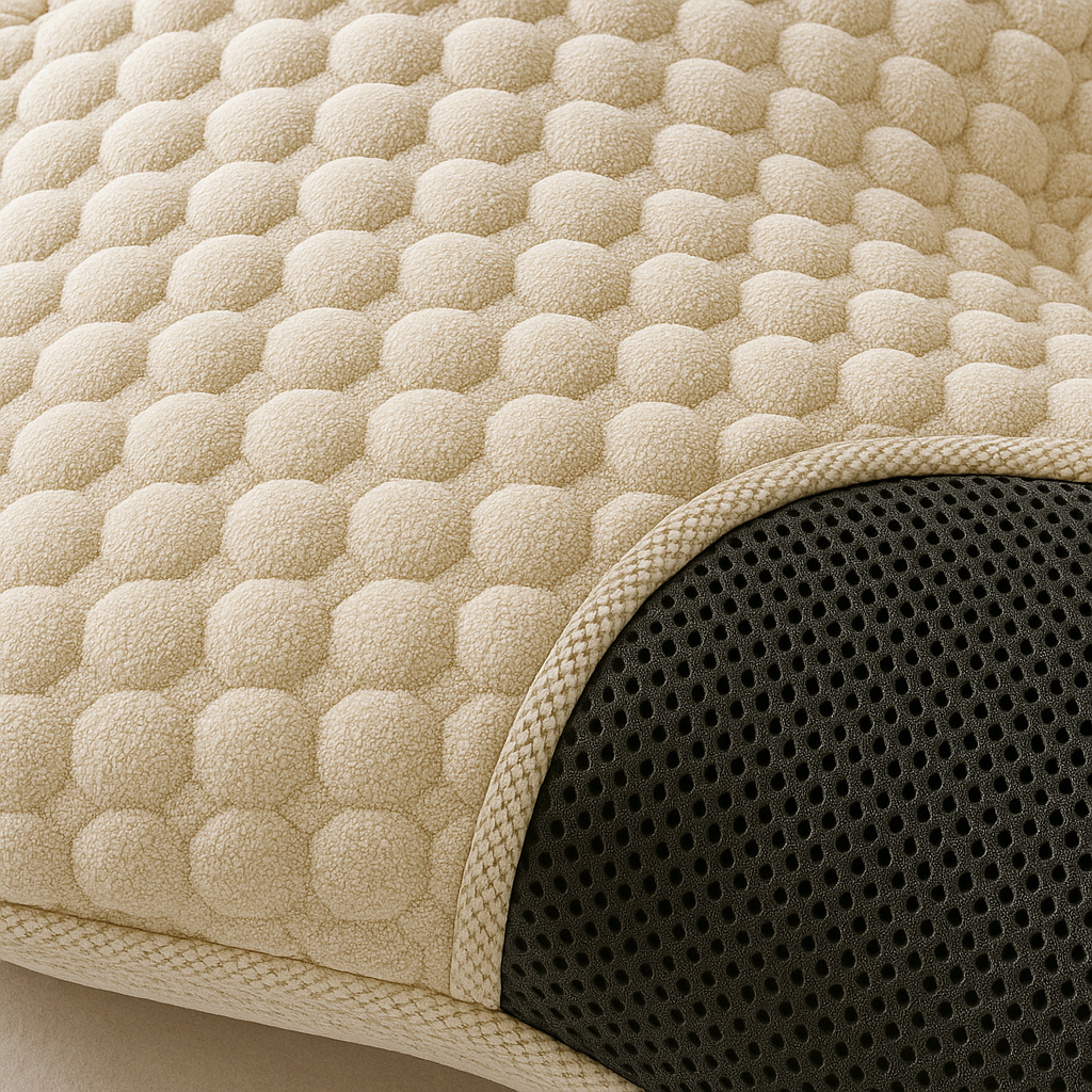 ALMOHADA DE ALIVIO CERVICAL - Por un Descanso Saludable